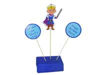 Prince with sword center piece