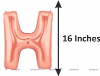 Rose Gold Foil Balloon Kit