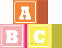 Alphabet Theme  Cutout 