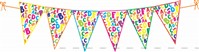 Alphabet Theme  Triangle Bunting 