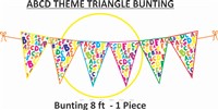 Alphabet Theme  Triangle Bunting 