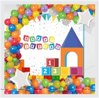 Alphabet Theme Backdrop Arch Kit 