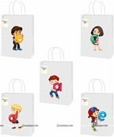 Alphabet Theme Gift Bags
