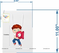 Alphabet Theme Gift Bags