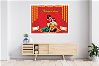 Annaprasana Theme Backdrop 