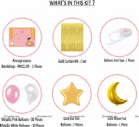 Annaprasana Theme Foil Kit ( Pink Color) 