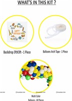 Around the World - Travel/Holiday Theme Backdrop Kit