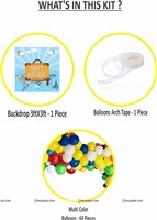 Around the World - Travel/Holiday Theme Backdrop Kit