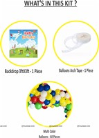 Around the World - Travel/Holiday  Theme Backdrop Kit