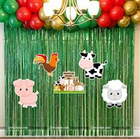 Farm Animal Foil and Poster Birthday Decor Kit