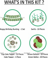 Army Theme Swirls and Cup Cake Toppers Kit