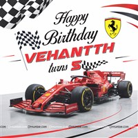 Backdrop - Cars Birthday Party Decoration