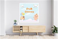 Cradle Ceremony Backdrop 