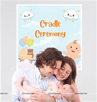Cradle Ceremony Backdrop 