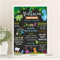 Dinosaur Theme Chalk Board 