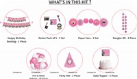Fashionista Theme Paper Fan Kit 