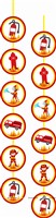Fireman Banner & Dangler Kit (Pack of 24 pcs)