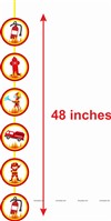 Fireman/Firetruck theme Hanging Danglers