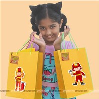 Fireman theme birthday | Firetruck party Gift Bags 
