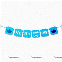 Half Birthday Blue Serial Lights Kit