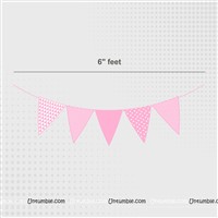 High Chair Decor for Girls Half Birthday