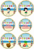 Hawaiin beach danglers