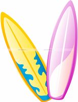 Surf Boards cutouts
