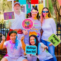 Holi Party Photo Props