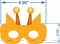 Jungle eye mask (Pack of 6) 