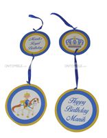 Little Prince Birthday theme Disc Danglers