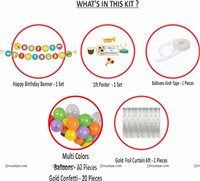 Music Theme Birthday Foil Kit 