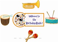 Music theme Birthday Kit