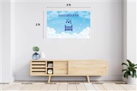 Naamkaran Backdrop Blue (3feet X 2feet)