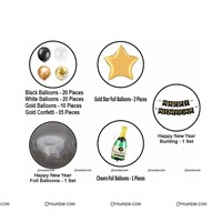 New Year Party Banner Kit 