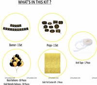 Happy Retirement Foil Kit (Pack of 43 pcs)