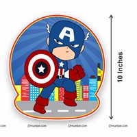 SuperHero Theme Paper Fans Kit 