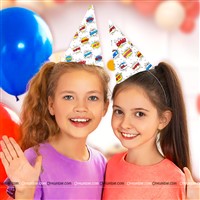 White Super Hero Hats