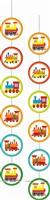 Train Banner & Dangler Kit (Pack of 24 pcs)