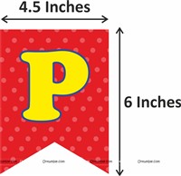 Train Banner & Dangler Kit (Pack of 24 pcs)