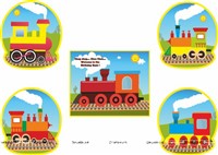 Train Theme Hats Kit