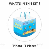 Underwater birthday theme Pinata
