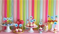 Underwater Theme Cup Cake Toppers