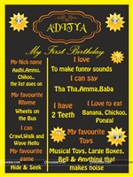 My Sunshine theme Chalkboard poster