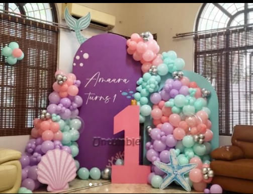 Mermaid theme party supplies