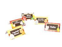 Farm Birthday theme Food labels