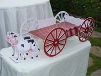 Barnyard Birthday theme Cup cake stands