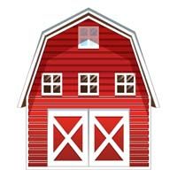 Barn cutout