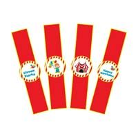 Circus Birthday theme Wristbands