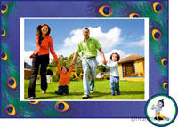 Little Krishna Birthday theme Photo Frame