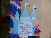 Castle and confident prince cutout